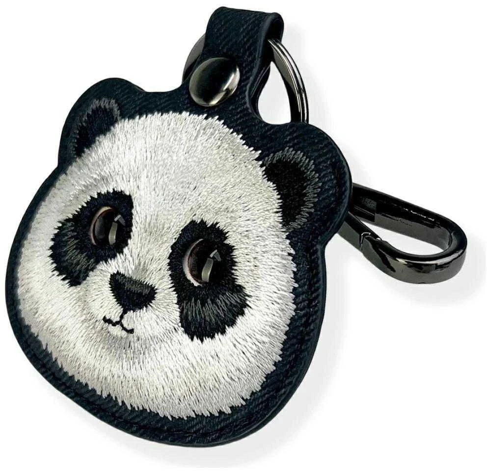 Dėklas daiktų ieškikliui Nimmy Big Eyed Pet 2.0 Panda juodos spalvos