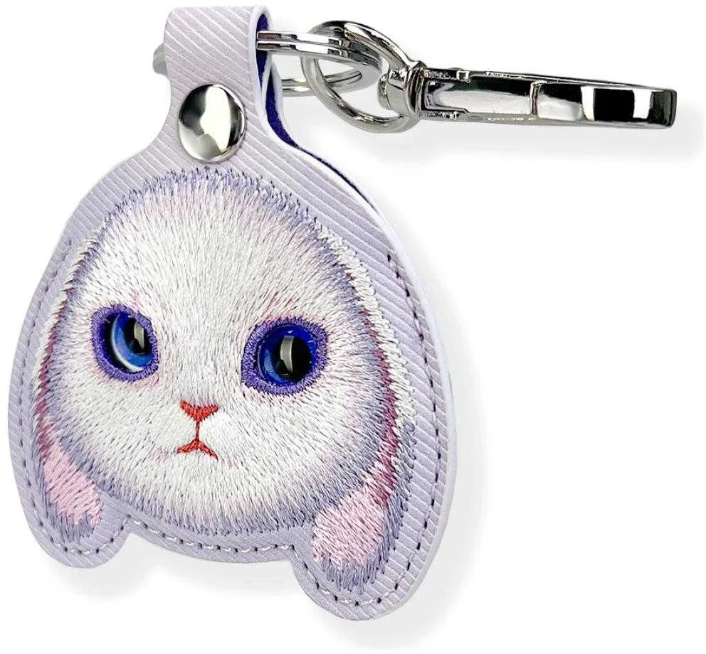 Dėklas Locator Nimmy Big Eyed Pet 2.0 Rabbit violetinės spalvos