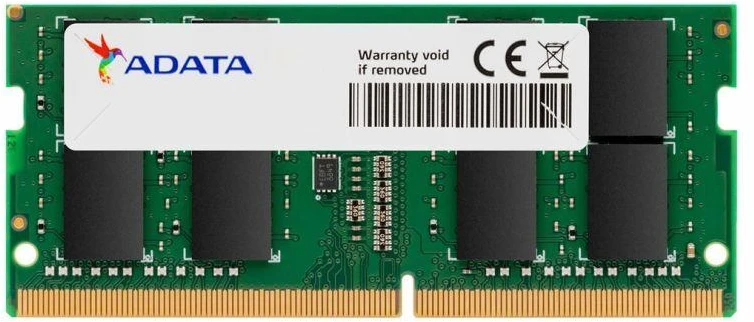 RAM Modulis - ADATA AD4S320032G22-SGN 32GB DDR4 3200MHz SO-DIMM