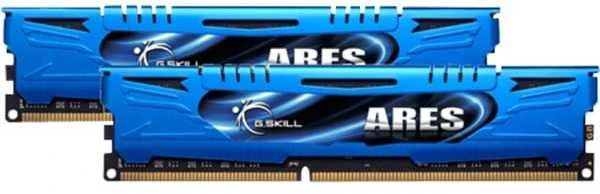 RAM Mėlyna G.Skill DIMM 16 GB DDR3-2133 (2x 8 GB) dviguba atmintis - mėlynas, F3-2133C10D-16GAB, ARES