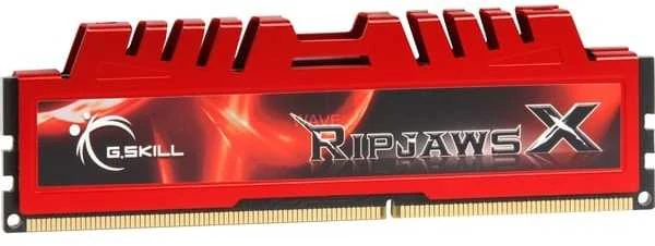 G.Skill RipjawsX 8GB darbinė atmintis raudonu korpusu
