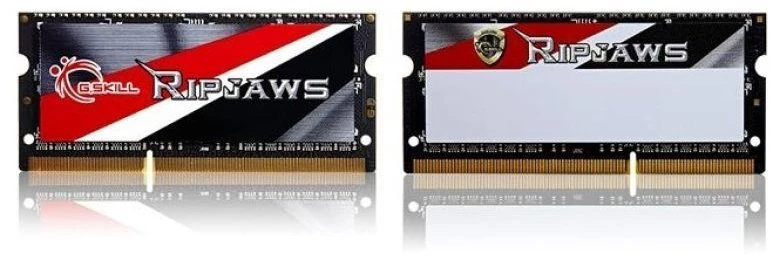 Nešiojamo kompiuterio atmintis G.Skill Ripjaws F3-1600C9S-8GRSL - DDR3L - 8 GB - SO-DIMM 204 kontaktų - nebuferinis | G.Skill