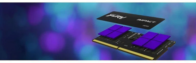 RAM KINGSTON 16GB DDR5 SODIMM 5600Hz CL40 FURY Impact PnP atmintis