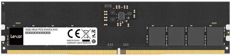 RAM „Lexar“ | Stalinio kompiuterio atmintis | LD5U16G56C46ST-BGS | 16 GB | DDR5 | 5600 MHz | Kompiuteris/serveris | Registracijos Nr. | ECC Taip