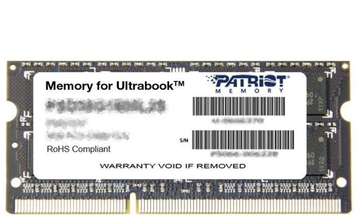 PATRIOT DDR3 SL 8GB 1600MHZ 1.35V SODIMM 1x8GB