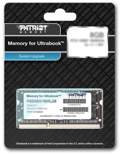 PATRIOT DDR3 SL 8GB 1600MHZ 1.35V SODIMM 1x8GB