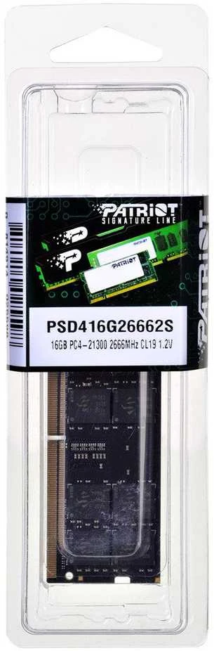 PATRIOT DDR4 SL 16GB 2666MHz SODIMM