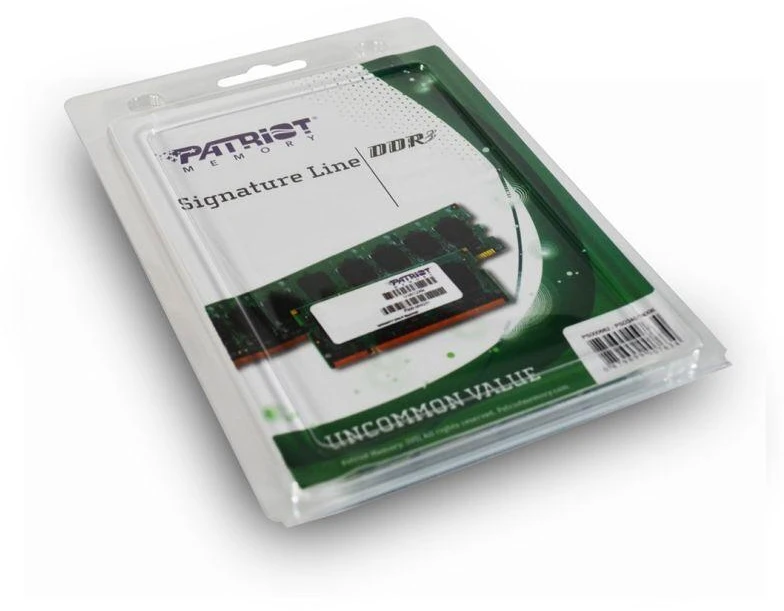 Ausinės Patriot Memory Signature PSD38G16002S (DDR3 SO-DIMM; 1 x 8GB; 1600MHz; CL11)