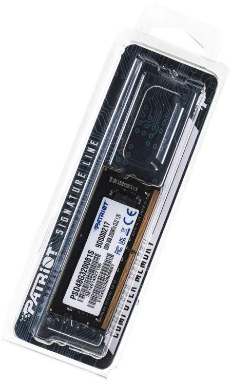 Nešiojamo kompiuterio atmintis PATRIOT Signature Series 8GB DDR4 1x8GB 3200MHz SODIMM Single