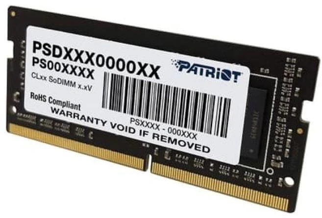 RAM Patriot SO-DIMM DDR4 8GB 3200MHz 512Mx8