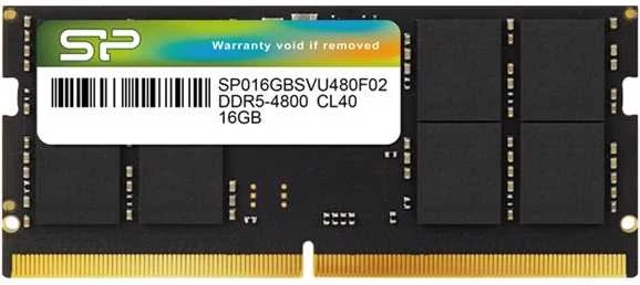 RAM Silicon Power | SP016GBSVU480F02 | 16 GB | DDR5 | 4800 MHz | PC/serveris | Registracijos Nr. | ECC Taip