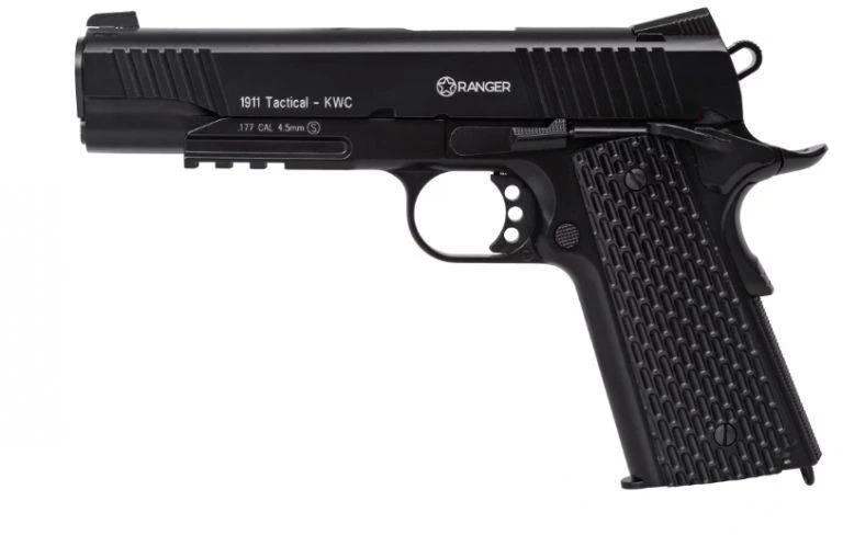 Pneumatinis šautuvas Pneumatinis šautuvas Ranger 1911 BB KWC Kal. 4,5 BBS Blow Back 17 Strz. Visas metalas Co2