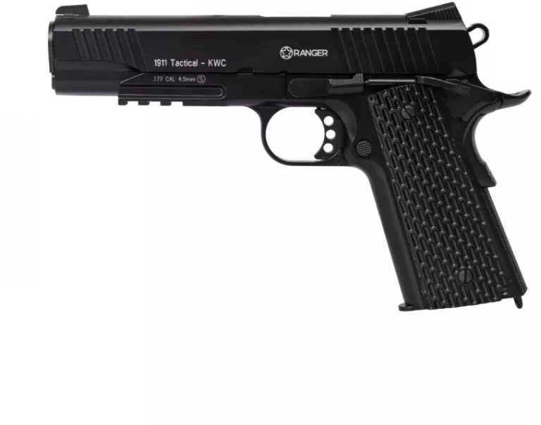 Pneumatinis šautuvas Pneumatinis šautuvas Ranger 1911 BB KWC Kal. 4,5 BBS Blow Back 17 Strz. Visas metalas Co2