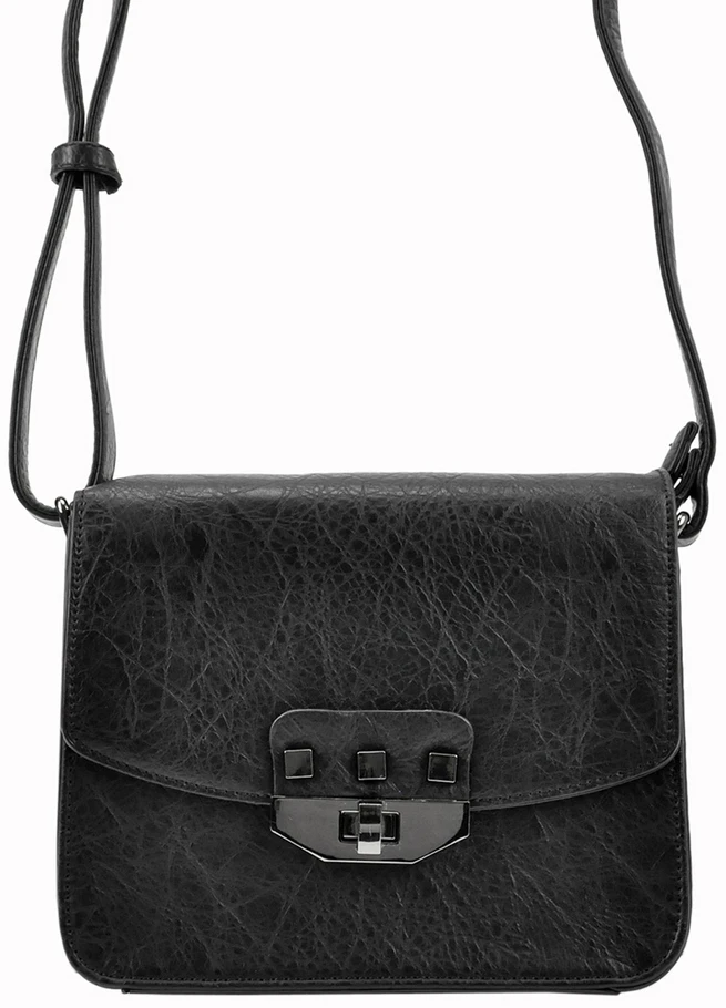 Moteriška crossbody rankinė Pierre Cardin 91023, ruda, eko oda, su reguliuojamu dirželiu