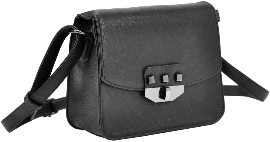 Moteriška crossbody rankinė Pierre Cardin 91023, ruda, eko oda, su reguliuojamu dirželiu