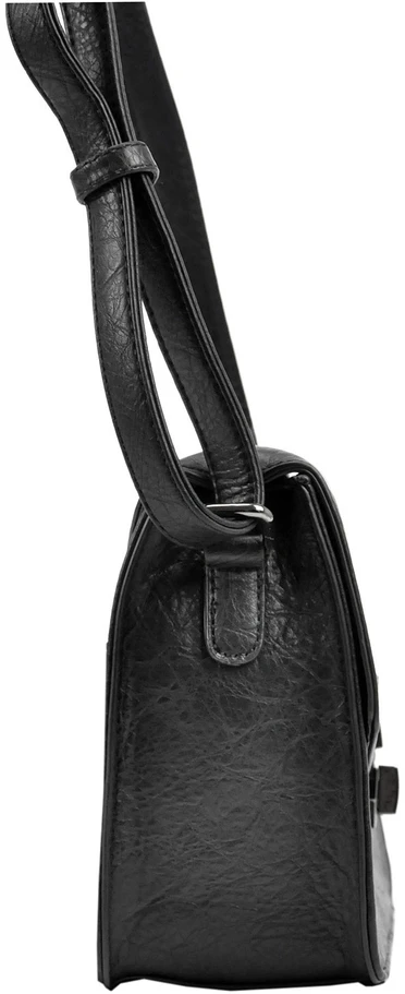 Moteriška crossbody rankinė Pierre Cardin 91023, ruda, eko oda, su reguliuojamu dirželiu