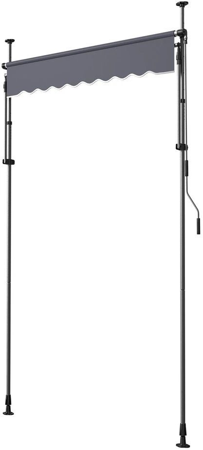 Rankinė ištraukiama markizė VEVOR SDA150120-S, 150 cm pločio