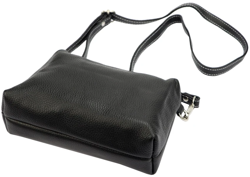 Moteriška odinė rankinė Patrizia 419-051, žalia, crossbody stiliaus