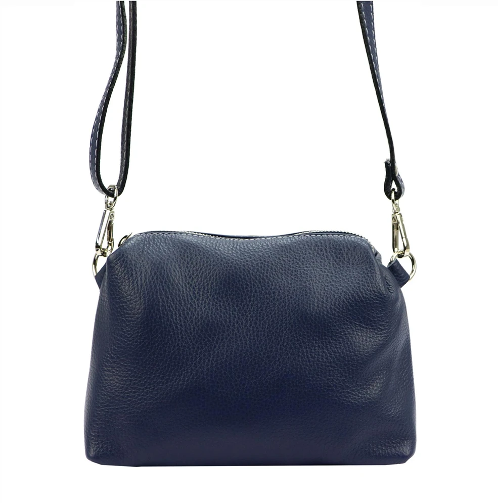 Moteriška odinė rankinė Patrizia 419-051, žalia, crossbody stiliaus