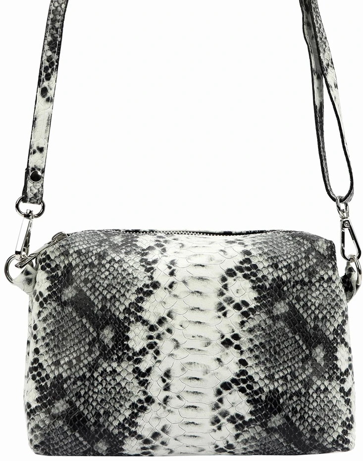 Moteriška odinė rankinė Patrizia 419-051, žalia, crossbody stiliaus