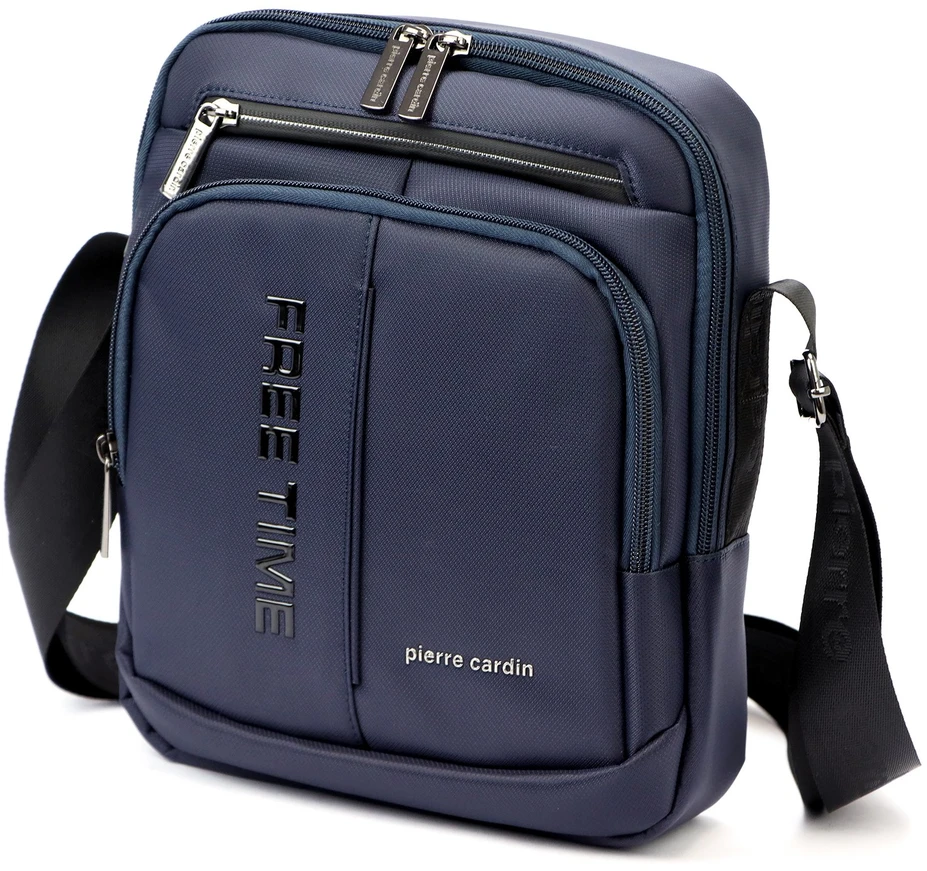 Vyriška rankinė per petį Pierre Cardin 8131 ALAN06 juoda