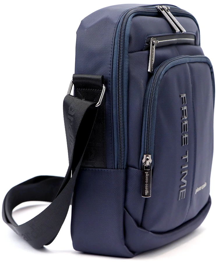Vyriška rankinė per petį Pierre Cardin 8131 ALAN06 juoda