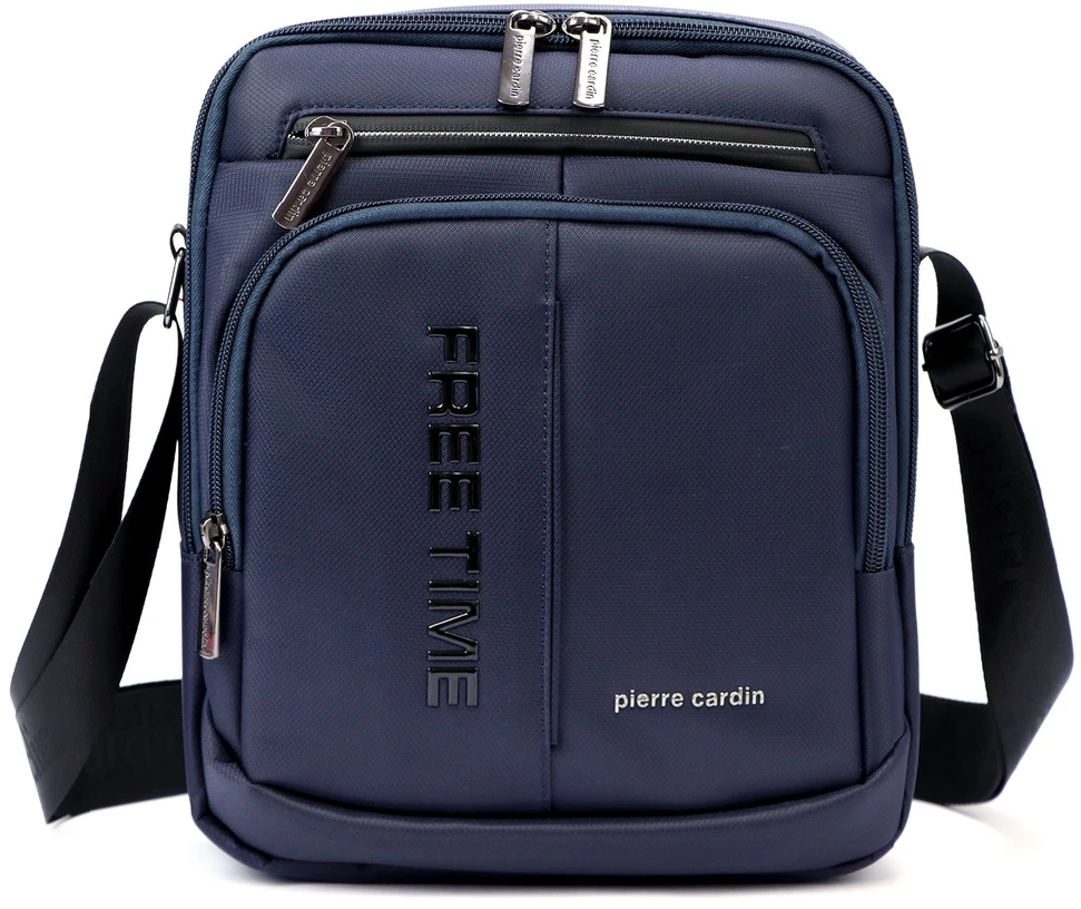 Vyriška rankinė per petį Pierre Cardin 8131 ALAN06 juoda