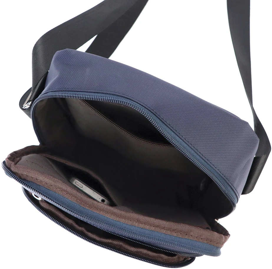 Vyriška rankinė per petį Pierre Cardin 8131 ALAN06 juoda