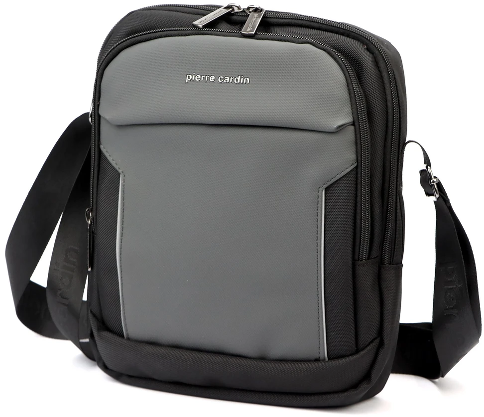 Vyriška rankinė per petį Pierre Cardin 8154 ALAN06 juoda
