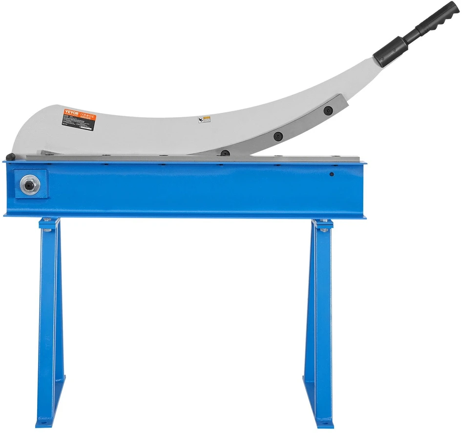 VEVOR 800 mm metalo pjovimo giljotina su T10 plieno peiliu