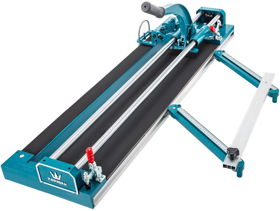 Vevor 1200 mm plytelių pjaustyklė su dviguba juosta