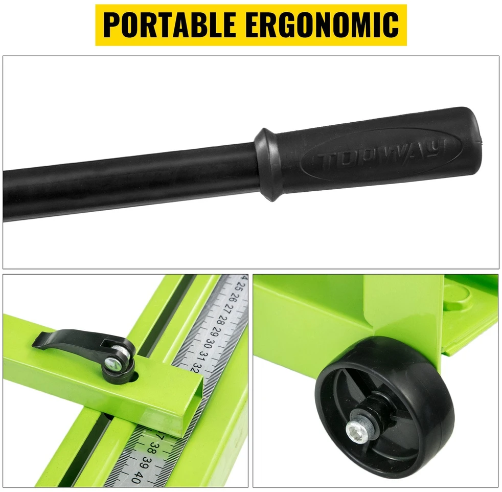 VEVOR 47 cm plytelių pjaustymo įrankis su lazeriniu vadovu