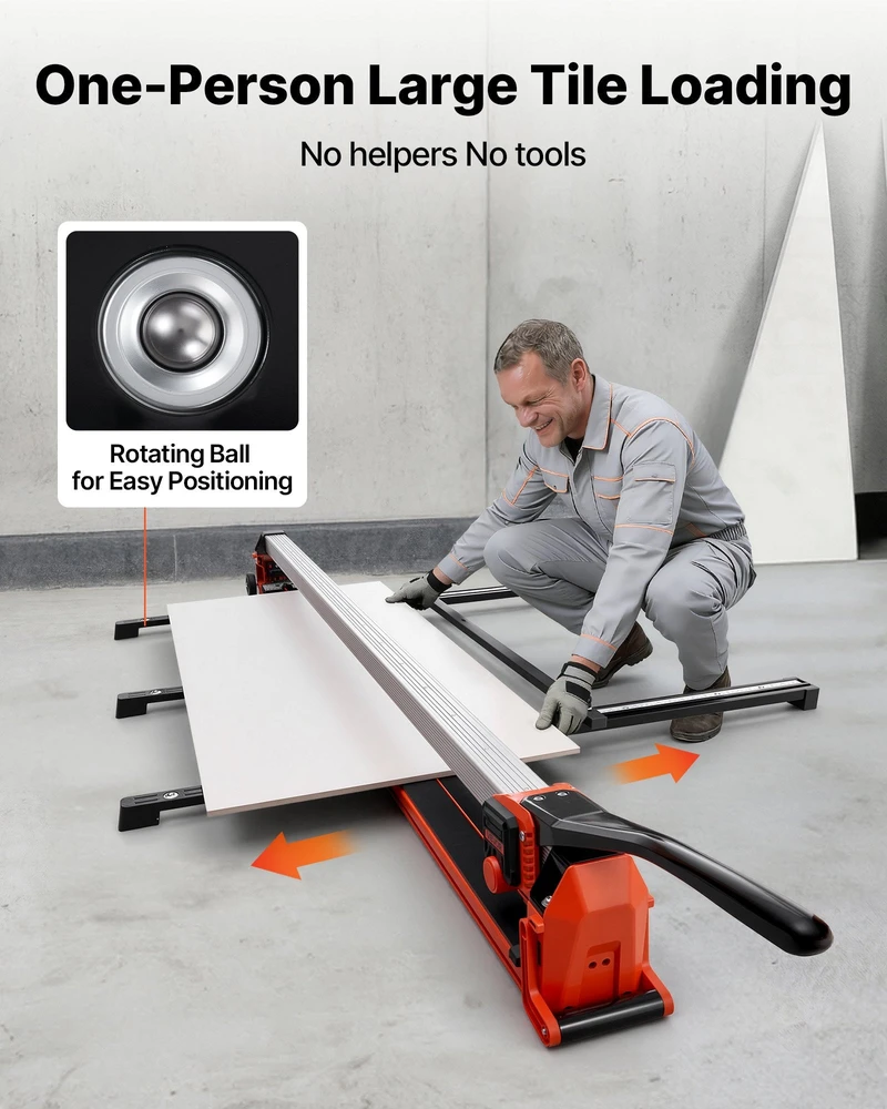 VEVOR Rankiniu būdu keramikos plytelių pjaustyklė 1600 mm