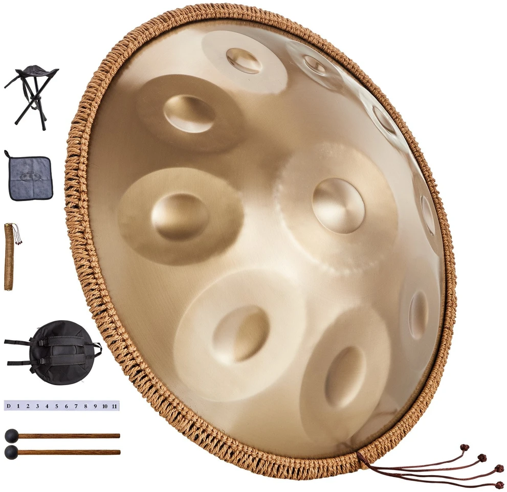 VEVOR 22 colių handpan būgnas su mušikliu