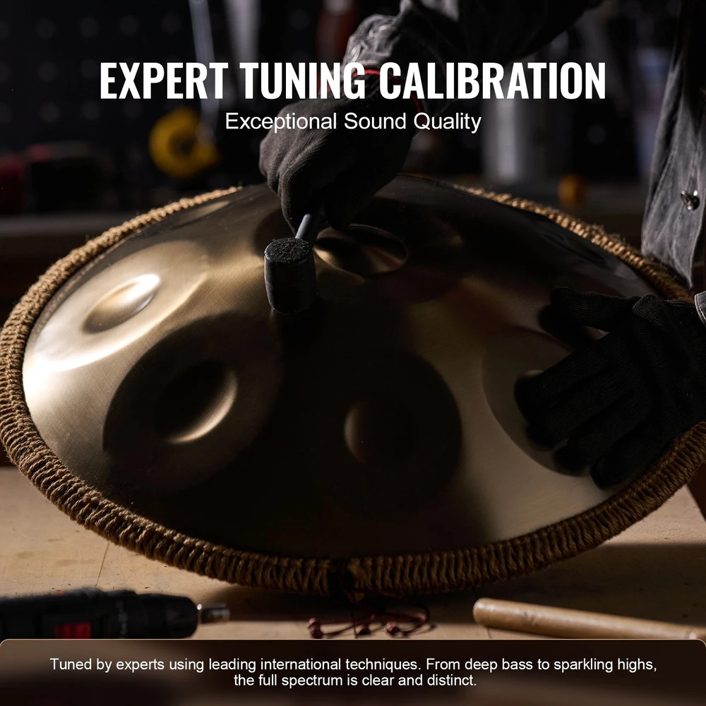 VEVOR 22 colių handpan būgnas su mušikliu