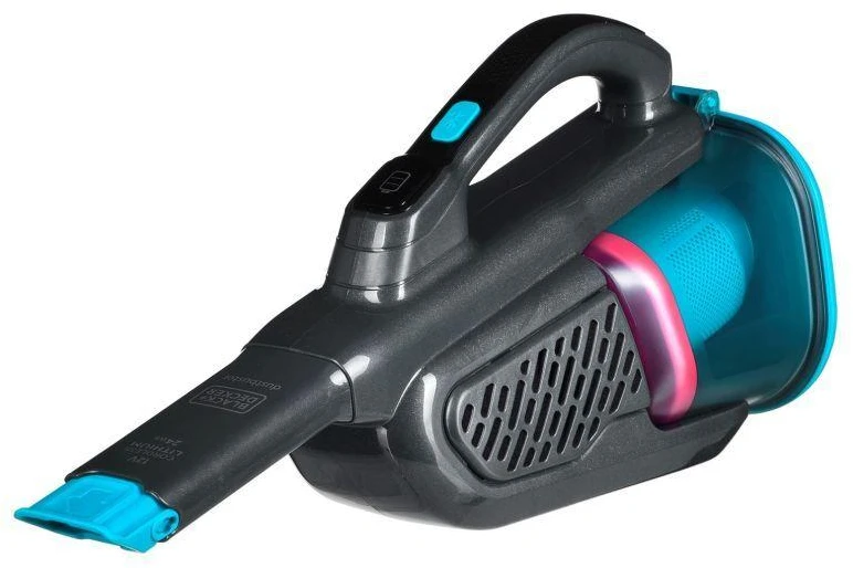 Juodas & Decker Akumuliatorinis cikloninis dulkių siurblys BHHV320J 12V, Juodas & Decker