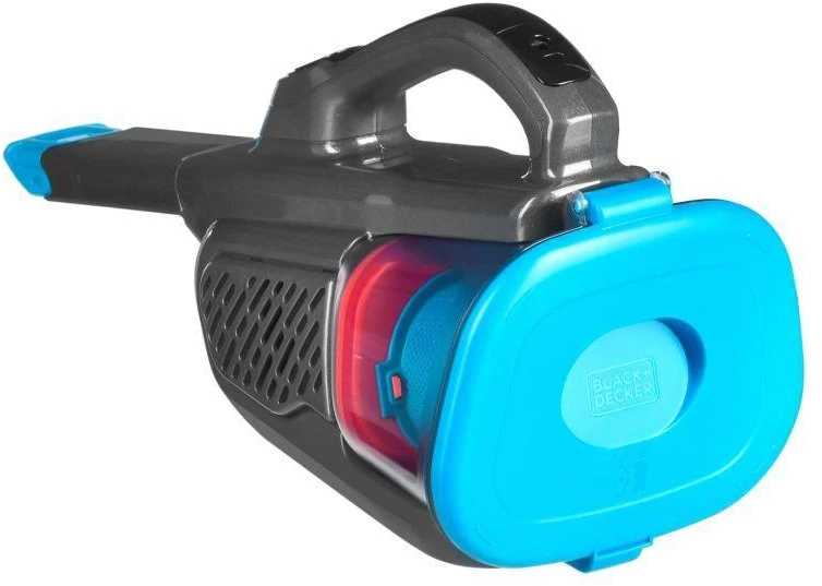Juodas & Decker Akumuliatorinis cikloninis dulkių siurblys BHHV320J 12V, Juodas & Decker