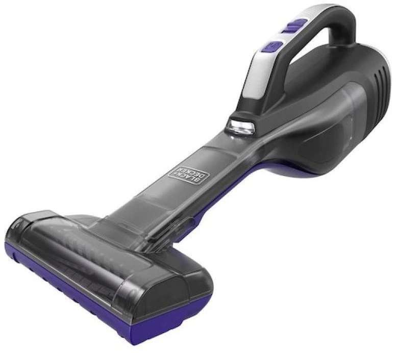 Black & Decker Juodas & Decker Nešiojamas Dulkių Siurblys - Juodas+DECKER DVD320BP 12V 2Ah Be Maišelio Juodas