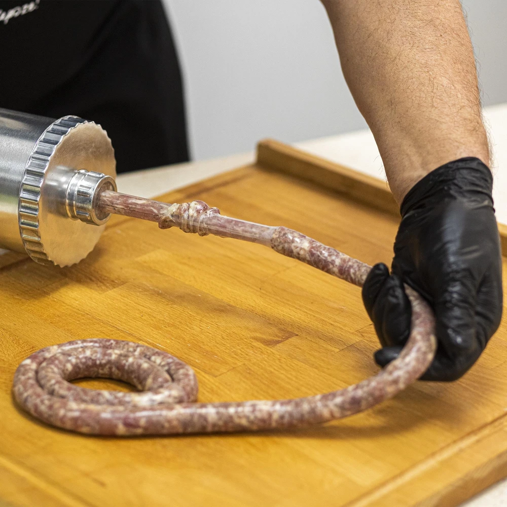 Rankinis horizontalus dešrų kimštuvas 2,5kg