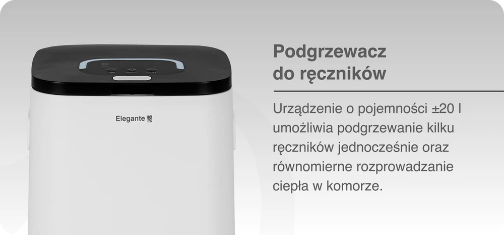 Activeshop Rankšluosčių šildytuvas Elegante E3 450 W