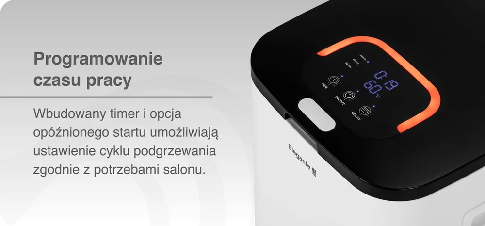 Activeshop Rankšluosčių šildytuvas Elegante E3 450 W