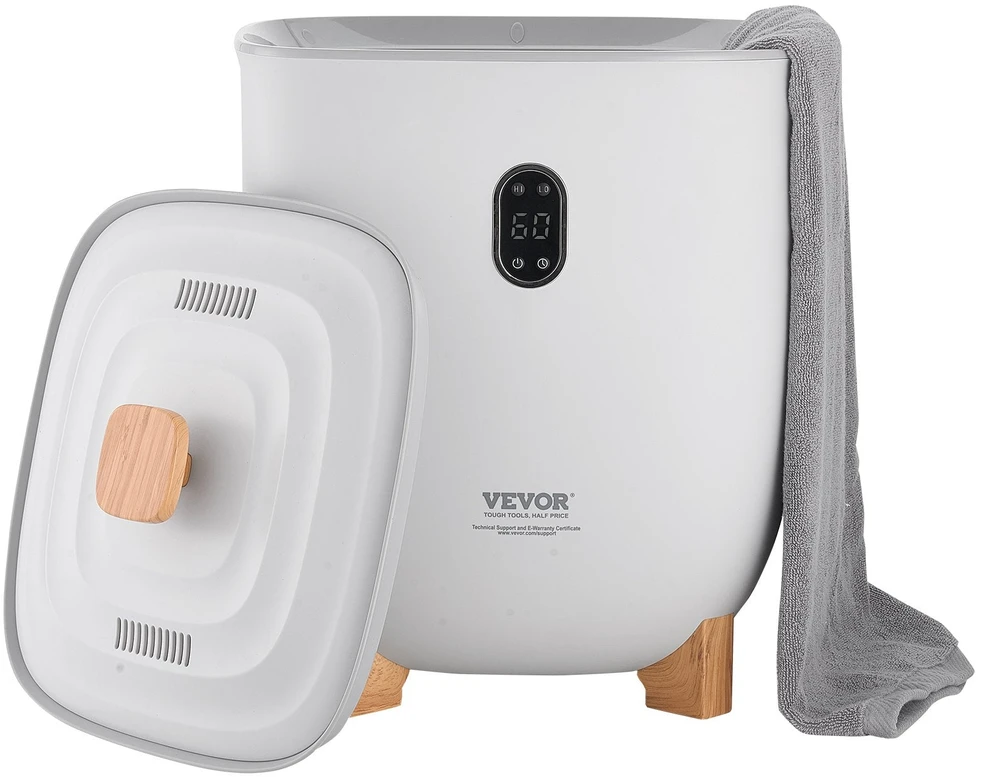 Vevor 25 l rankšluosčių šildyklė su LED ekranu