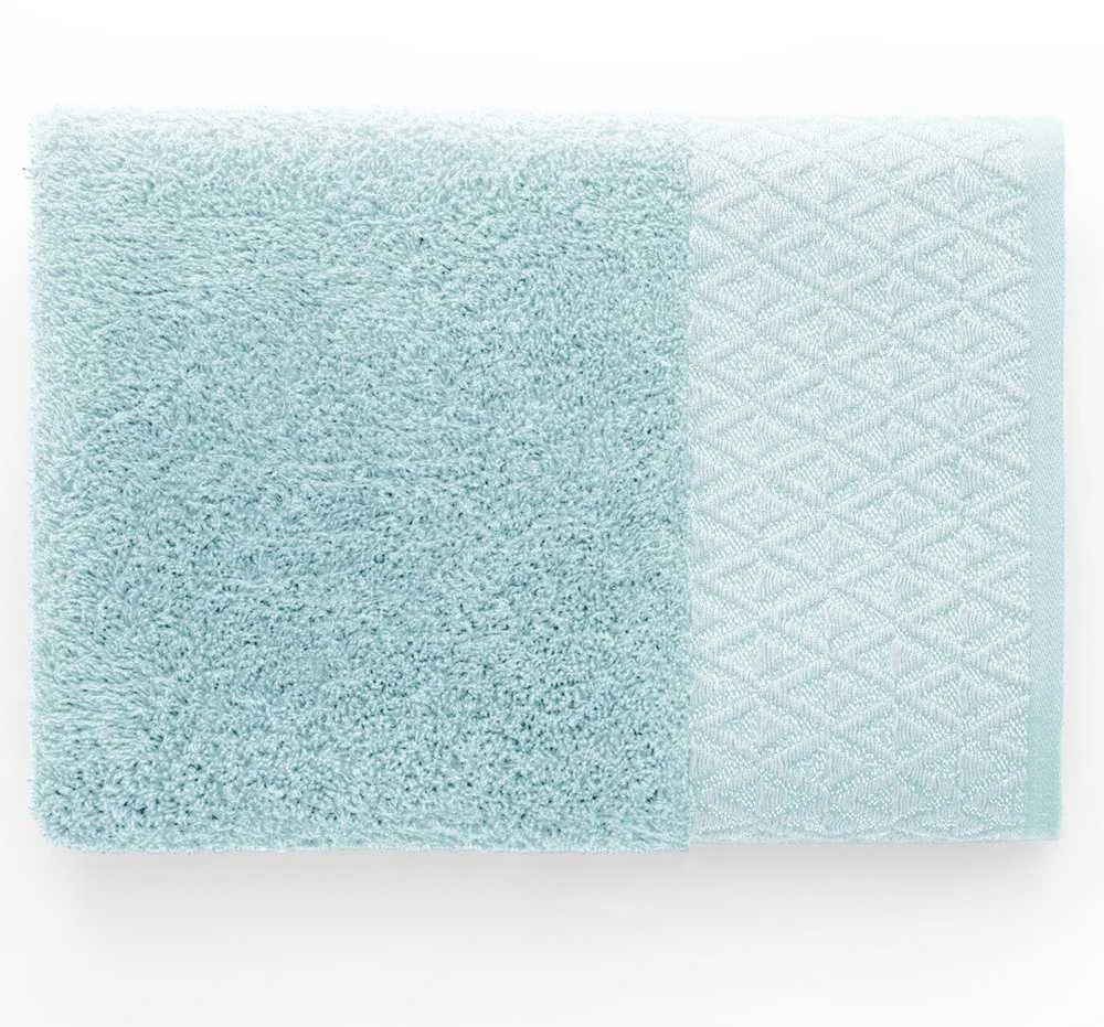 DecoKing Rankšluostis 30 × 50 cm, šviesiai mėlynas ANDREA