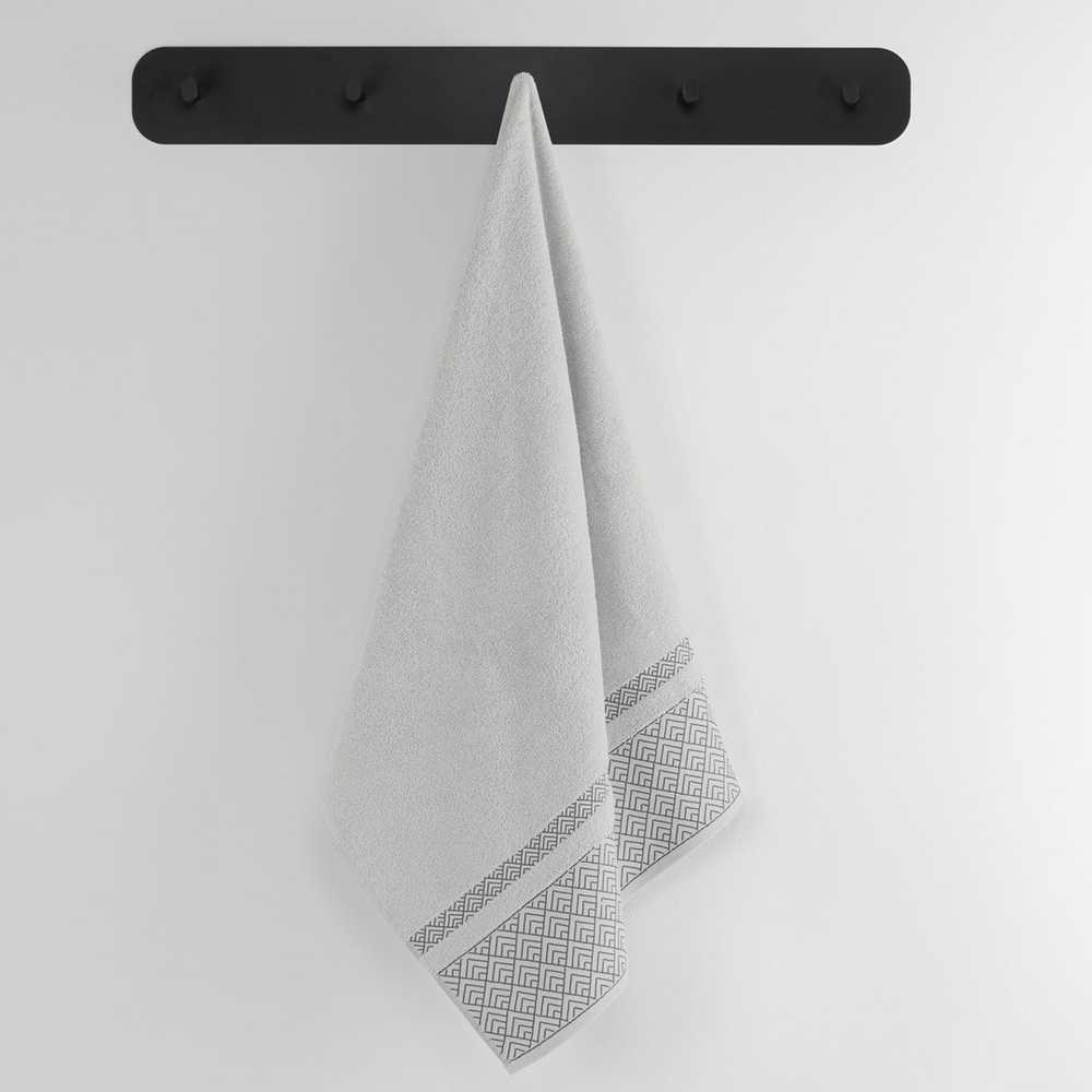 AmeliaHome Rankšluostis 50 × 90 cm AH VOLIE Sidabrinis