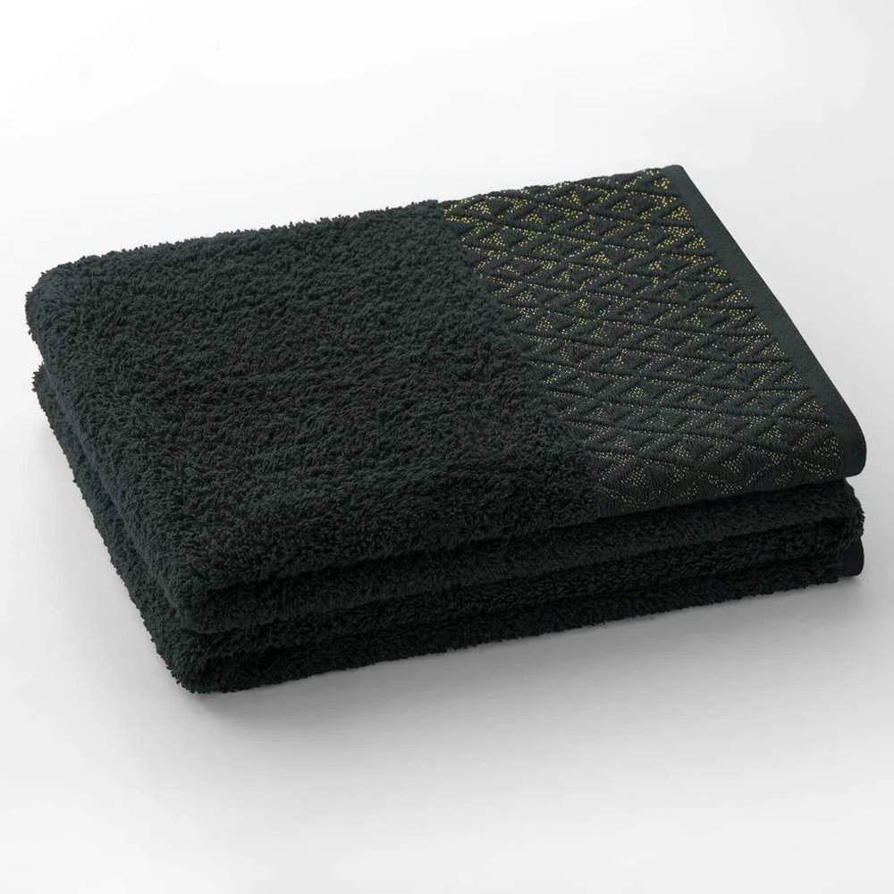 DecoKing Rankšluostis 50 × 90 cm, juodos spalvos ANDREA