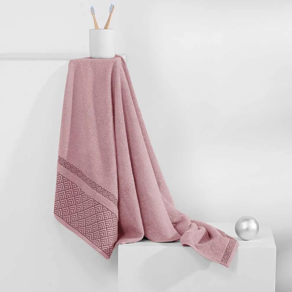 AmeliaHome Rankšluostis 50 × 90 cm, pudros rožinės spalvos AH VOLIE