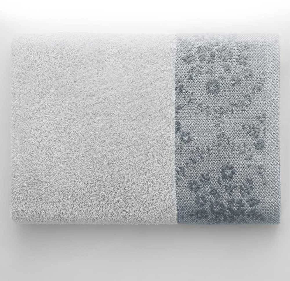 AmeliaHome Rankšluostis 70 × 140 cm, pilkos spalvos AH CREA L.