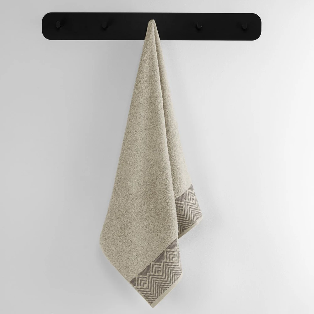 Rankšluostis AmeliaHome Aledo 70 × 140 cm, smėlio spalvos