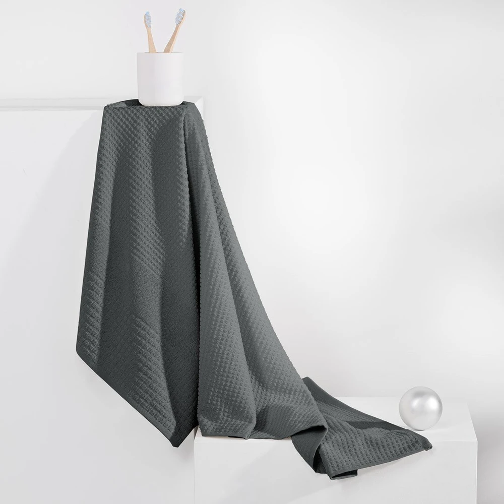 Rankšluostis AmeliaHome Plano 70 × 140 cm, pilkas