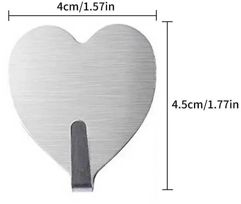 Rankšluostis Lipni pakaba "Heart"